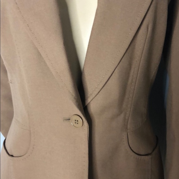 Anne Klein Suit, one button Oversized Blazer - Picture 5 of 8